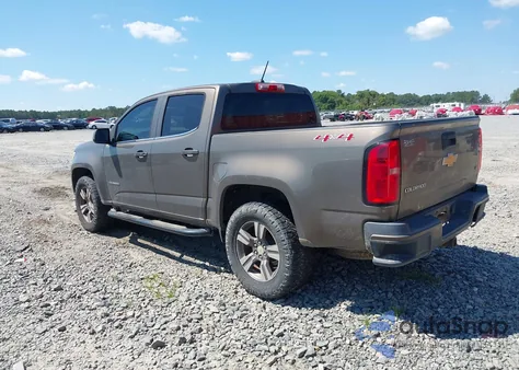 2015 Chevrolet Colorado Lt from USA, damaged, VIN 1GCGTBE30F1208497